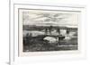 Inundations in the United States of America: Railroad Bridge, Clarksville, Tennessee-null-Framed Giclee Print