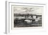 Inundations in the United States of America: Railroad Bridge, Clarksville, Tennessee-null-Framed Giclee Print