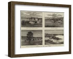 Inundations in the United States-null-Framed Giclee Print