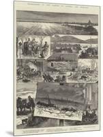 Inundations of the Danube in Austria and Hungary-Johann Nepomuk Schonberg-Mounted Giclee Print