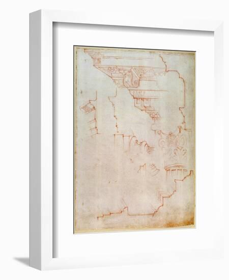 Inv. 1859 6-25-560/2. R.-Michelangelo Buonarroti-Framed Giclee Print