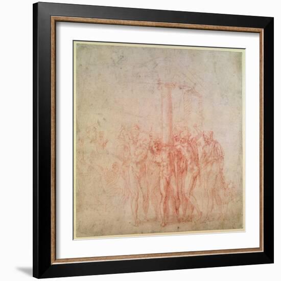 Inv. 1895 6-15-500. R.-Michelangelo Buonarroti-Framed Giclee Print