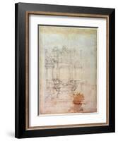 Inv. L859 6-25-823. R.-Michelangelo Buonarroti-Framed Giclee Print