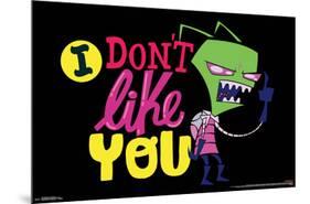 INVADER ZIM - I DON'T LIKE YOU-null-Mounted Poster