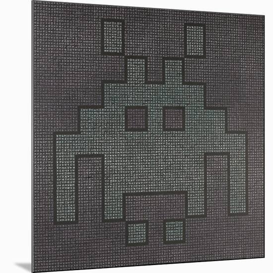 Invader-Adam Green-Mounted Giclee Print