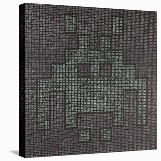 Invader-Adam Green-Stretched Canvas