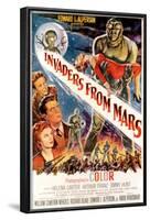 Invaders From Mars, Jimmy Hunt, Arthur Franz, Helena Carter, 1953-null-Framed Art Print