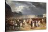 Invalid Handing a Petition to Napoleon at the Parade in the Court of the Tuileries Palace-Horace Vernet-Stretched Canvas