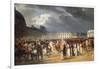 Invalid Handing a Petition to Napoleon at the Parade in the Court of the Tuileries Palace-Horace Vernet-Framed Giclee Print