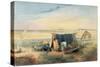 Invalid's Tent, Salt Lake 75 Miles North-West of Mount Arden, 1846-Samuel Thomas Gill-Stretched Canvas