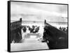 Invasion of Normandy-null-Framed Stretched Canvas