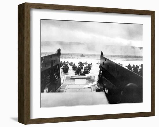 Invasion of Normandy-null-Framed Premium Photographic Print