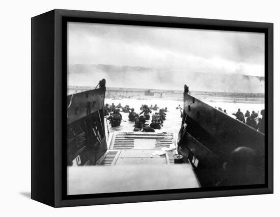 Invasion of Normandy-null-Framed Stretched Canvas