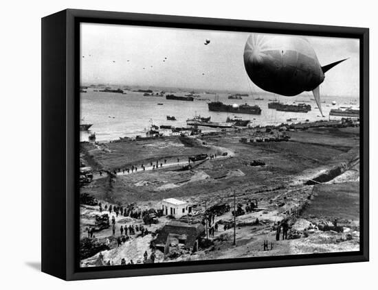 Invasion of Normandy-null-Framed Stretched Canvas