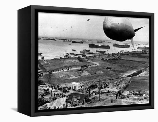 Invasion of Normandy-null-Framed Stretched Canvas