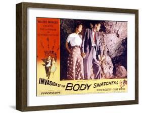 Invasion of the Body Snatchers, Dana Wynter, Kevin McCarthy, 1956-null-Framed Art Print