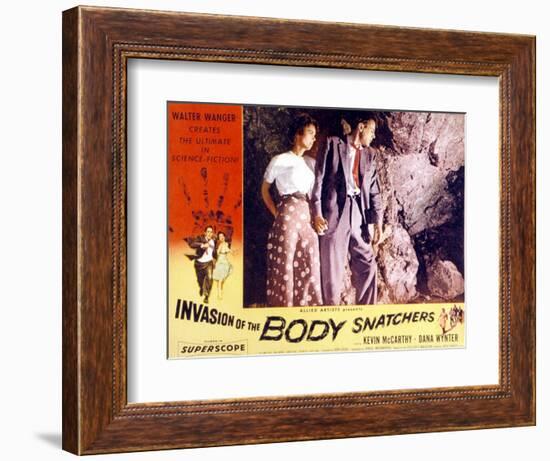 Invasion of the Body Snatchers, Dana Wynter, Kevin McCarthy, 1956-null-Framed Art Print