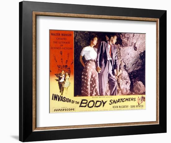 Invasion of the Body Snatchers, Dana Wynter, Kevin McCarthy, 1956-null-Framed Art Print