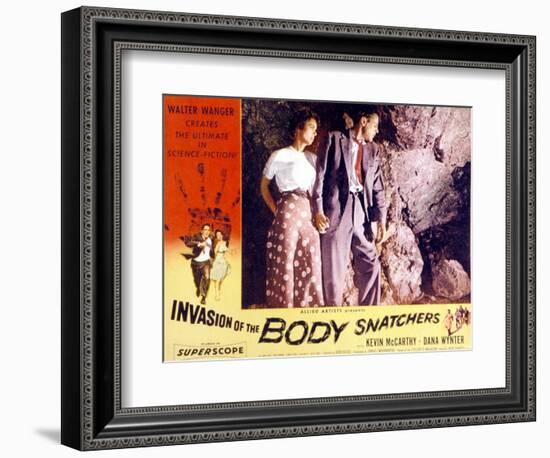 Invasion of the Body Snatchers, Dana Wynter, Kevin McCarthy, 1956-null-Framed Art Print