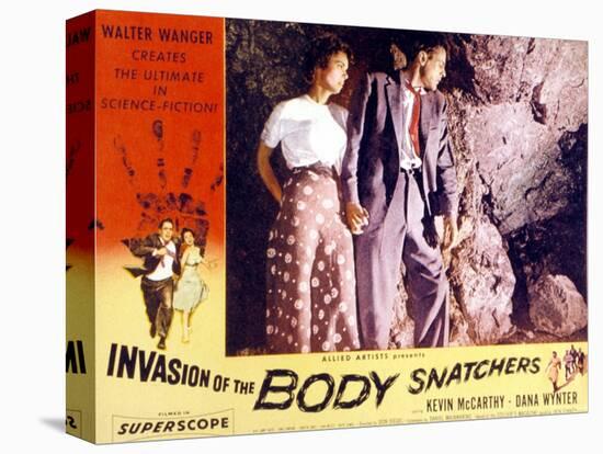 Invasion of the Body Snatchers, Dana Wynter, Kevin McCarthy, 1956-null-Stretched Canvas