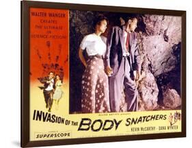 Invasion of the Body Snatchers, Dana Wynter, Kevin McCarthy, 1956-null-Framed Art Print