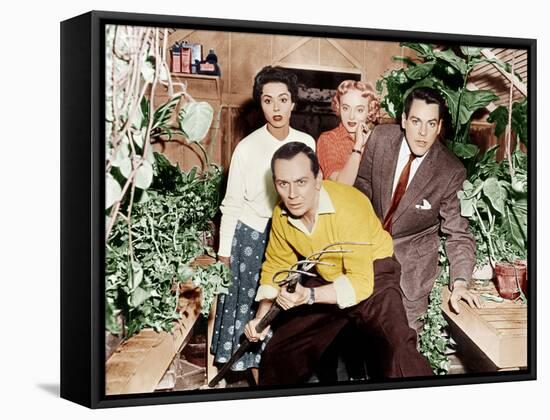 Invasion of the Body Snatchers, Dana Wynter, King Donovan, Carolyn Jones, Kevin McCarthy-null-Framed Stretched Canvas
