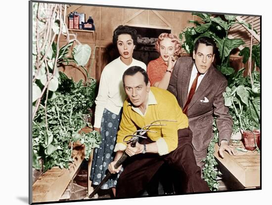 Invasion of the Body Snatchers, Dana Wynter, King Donovan, Carolyn Jones, Kevin McCarthy-null-Mounted Photo