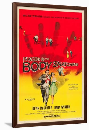 Invasion of the Body Snatchers, Kevin McCarthy, Dana Wynter, 1956-null-Framed Art Print