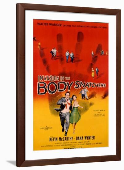 Invasion Of The Body Snatchers, Kevin McCarthy, Dana Wynter, 1956-null-Framed Art Print