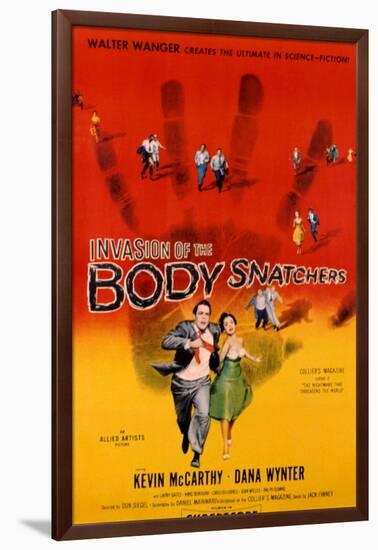 Invasion Of The Body Snatchers, Kevin McCarthy, Dana Wynter, 1956-null-Framed Art Print