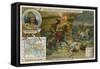 Invasion of the Huns under Attila, 444-null-Framed Stretched Canvas