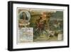 Invasion of the Huns under Attila, 444-null-Framed Giclee Print