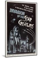 Invasion of the Star Creatures-null-Mounted Art Print