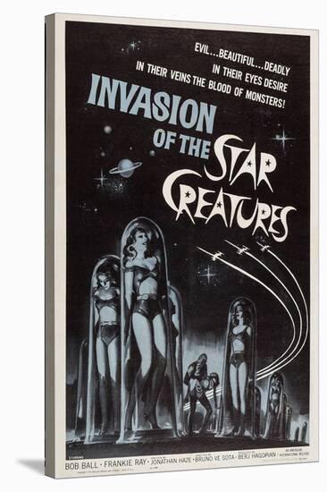 Invasion of the Star Creatures-null-Stretched Canvas