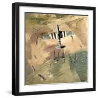 Invasion Pattern, 1945-Eric Aldwinckle-Framed Giclee Print