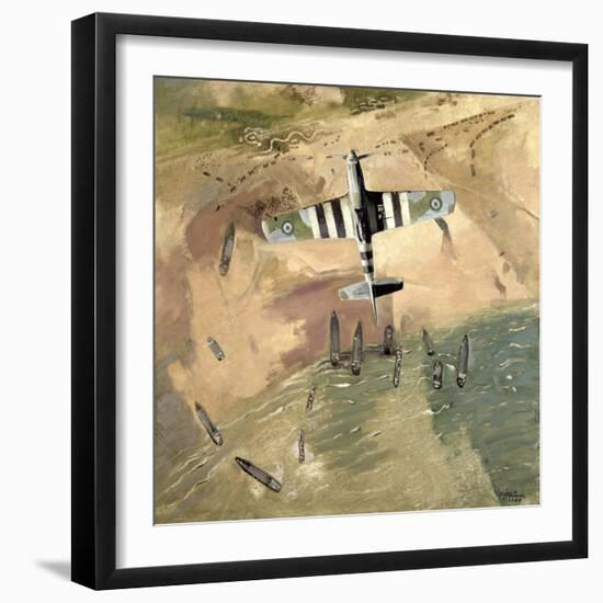 Invasion Pattern, 1945-Eric Aldwinckle-Framed Giclee Print