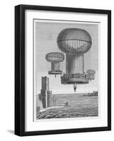 Invasion Plans, The Thiloriere is a Huge Hot-Air Balloon-null-Framed Art Print