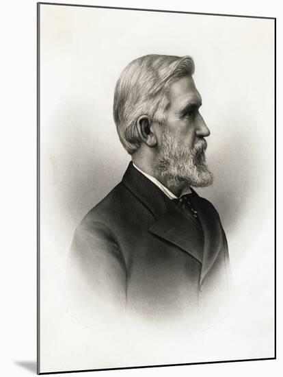 Inventor Elisha Gray-null-Mounted Giclee Print