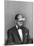 Inventor Hugo Gernsback TV Glasses-Alfred Eisenstaedt-Mounted Premium Photographic Print