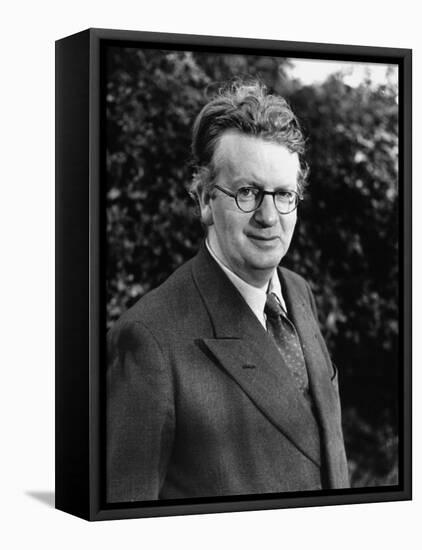 Inventor John L. Baird, Taking a Walk in His Home Garden-null-Framed Stretched Canvas