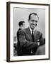 Inventor of the Polio Vaccine Dr. Jonas E. Salk Posing for a Picture-Al Fenn-Framed Premium Photographic Print