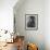 Inventor Thomas Edison in His Laboratory-null-Framed Premium Photographic Print displayed on a wall