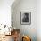 Inventor Thomas Edison in His Laboratory-null-Framed Premium Photographic Print displayed on a wall