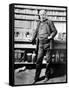 Inventor Thomas Edison Posing in His Laboratory-null-Framed Stretched Canvas