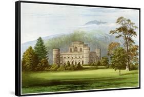 Inveraray Castle, Argyllshire, Scotland, Home of the Duke of Argyll, C1880-Benjamin Fawcett-Framed Stretched Canvas