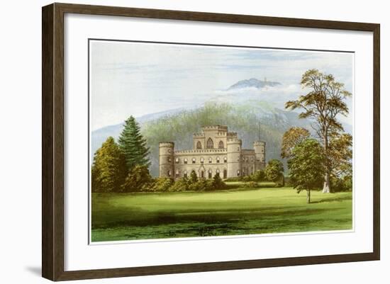 Inveraray Castle, Argyllshire, Scotland, Home of the Duke of Argyll, C1880-Benjamin Fawcett-Framed Giclee Print