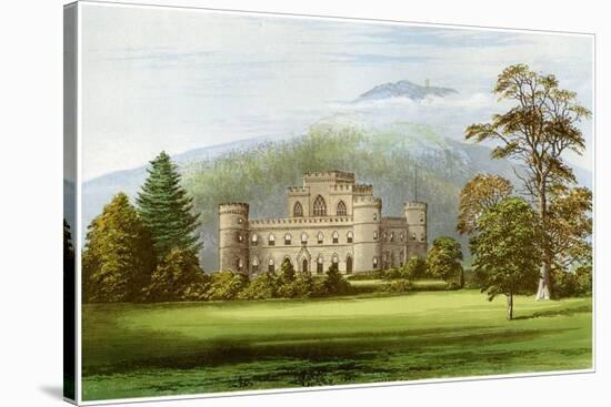 Inveraray Castle, Argyllshire, Scotland, Home of the Duke of Argyll, C1880-Benjamin Fawcett-Stretched Canvas