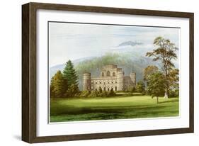 Inveraray Castle, Argyllshire, Scotland, Home of the Duke of Argyll, C1880-Benjamin Fawcett-Framed Giclee Print