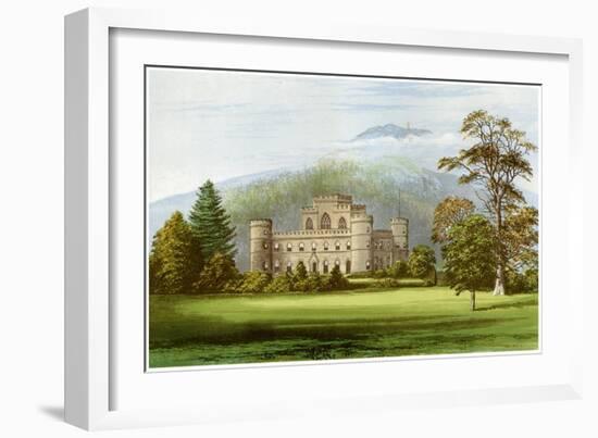 Inveraray Castle, Argyllshire, Scotland, Home of the Duke of Argyll, C1880-Benjamin Fawcett-Framed Giclee Print