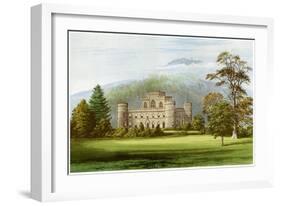Inveraray Castle, Argyllshire, Scotland, Home of the Duke of Argyll, C1880-Benjamin Fawcett-Framed Giclee Print